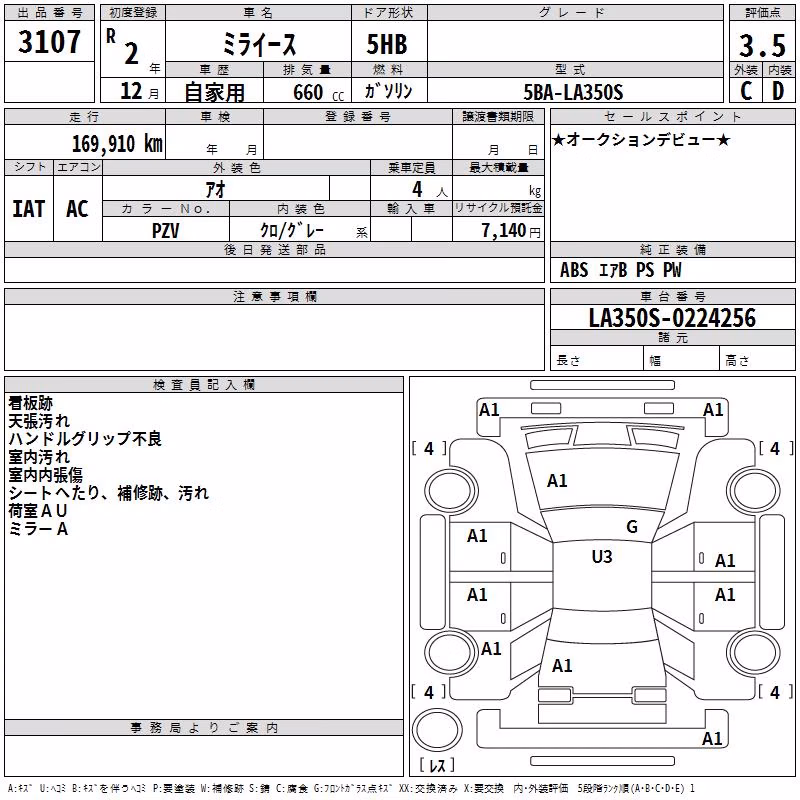 DAIHATSU MIRA E:S