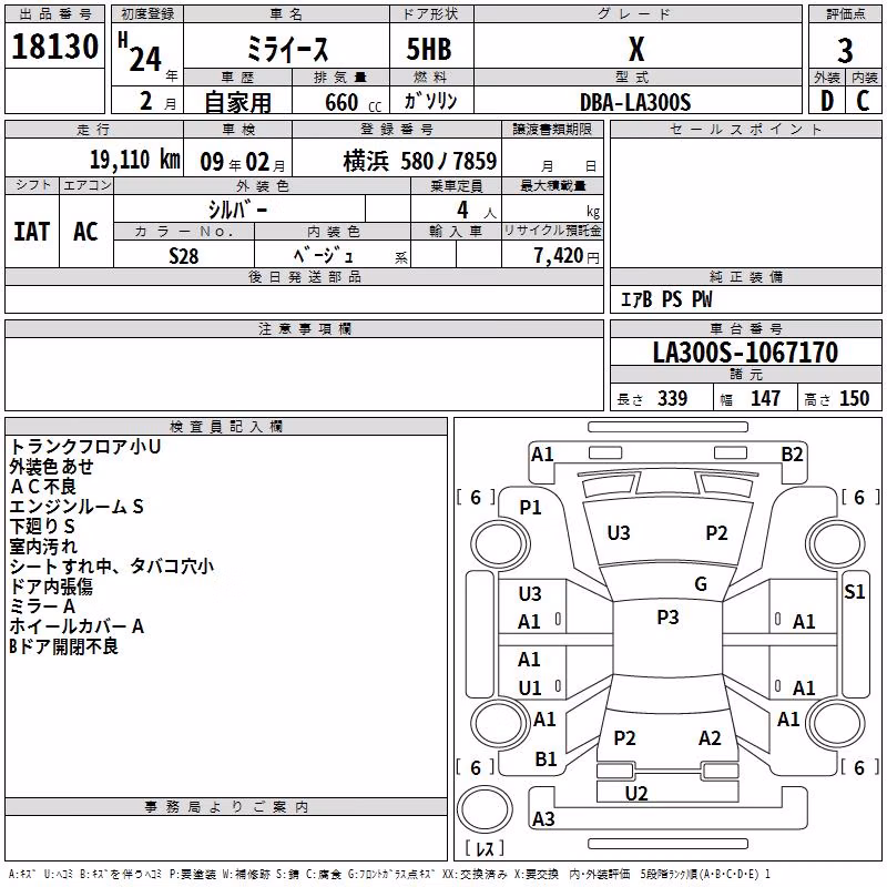 DAIHATSU MIRA E:S