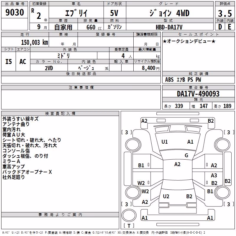 SUZUKI EVERY