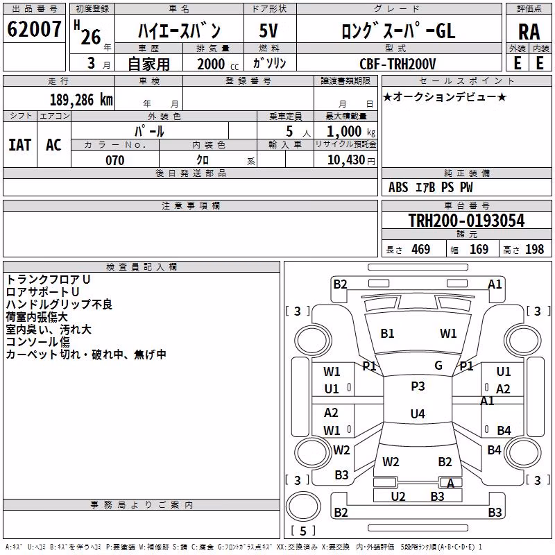 TOYOTA REGIUS ACE