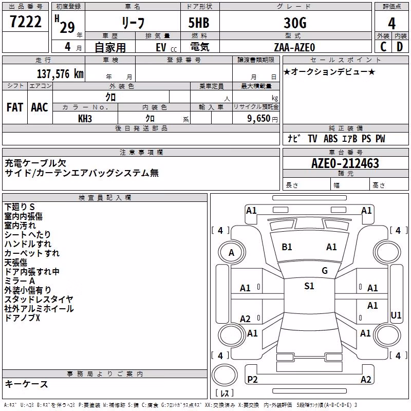 NISSAN LEAF
