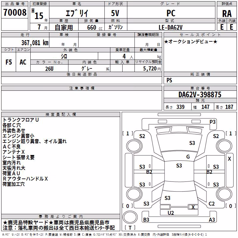 SUZUKI EVERY