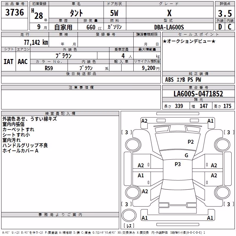 DAIHATSU TANTO