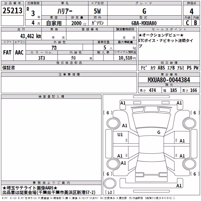 TOYOTA HARRIER