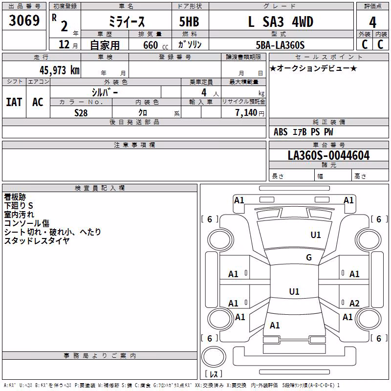 DAIHATSU MIRA E:S
