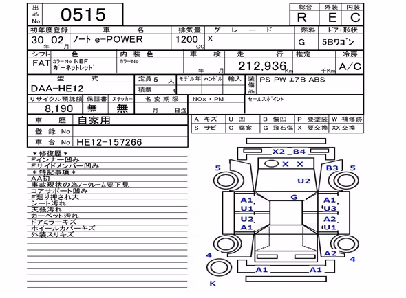 NISSAN NOTE