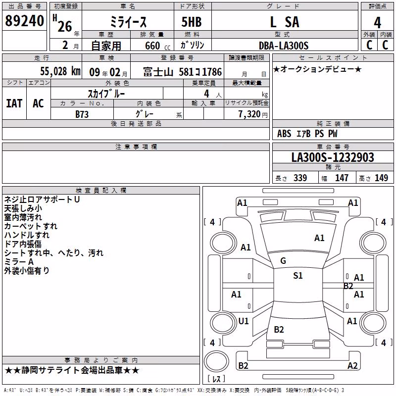 DAIHATSU MIRA E:S