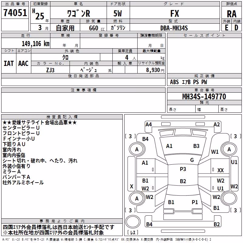 SUZUKI WAGON R