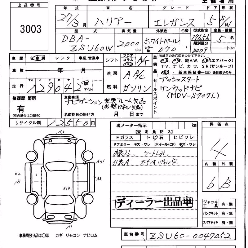 TOYOTA HARRIER