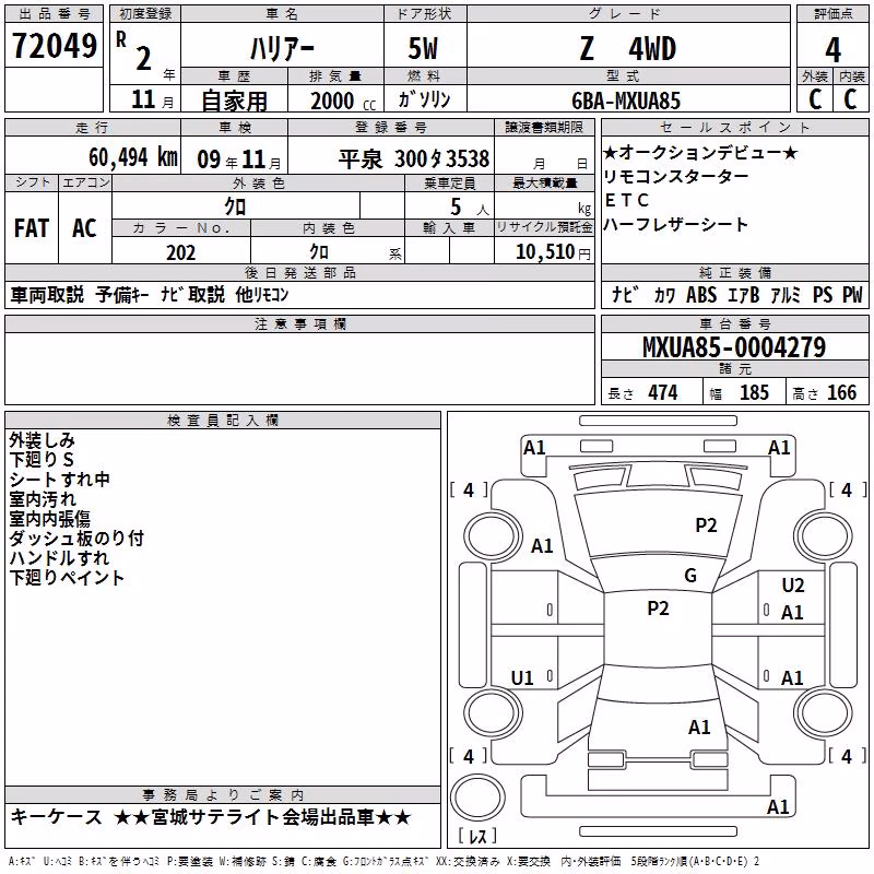 TOYOTA HARRIER
