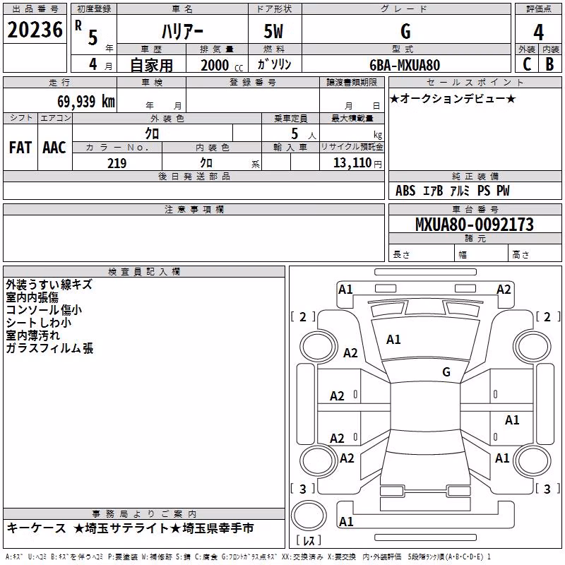TOYOTA HARRIER