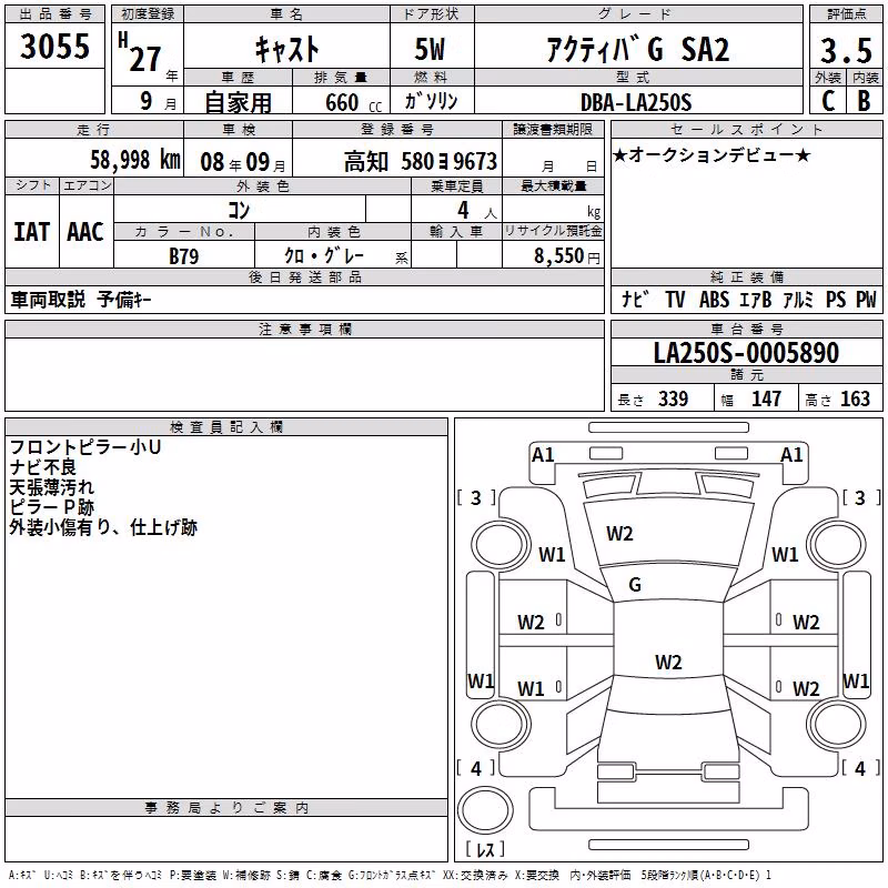DAIHATSU CAST