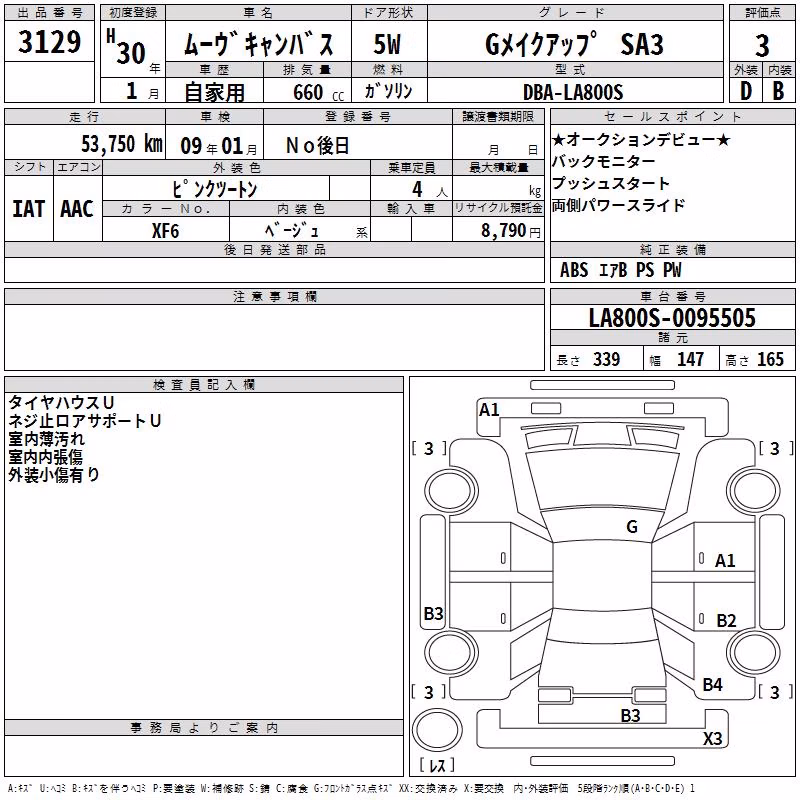 DAIHATSU MOVE CANBUS