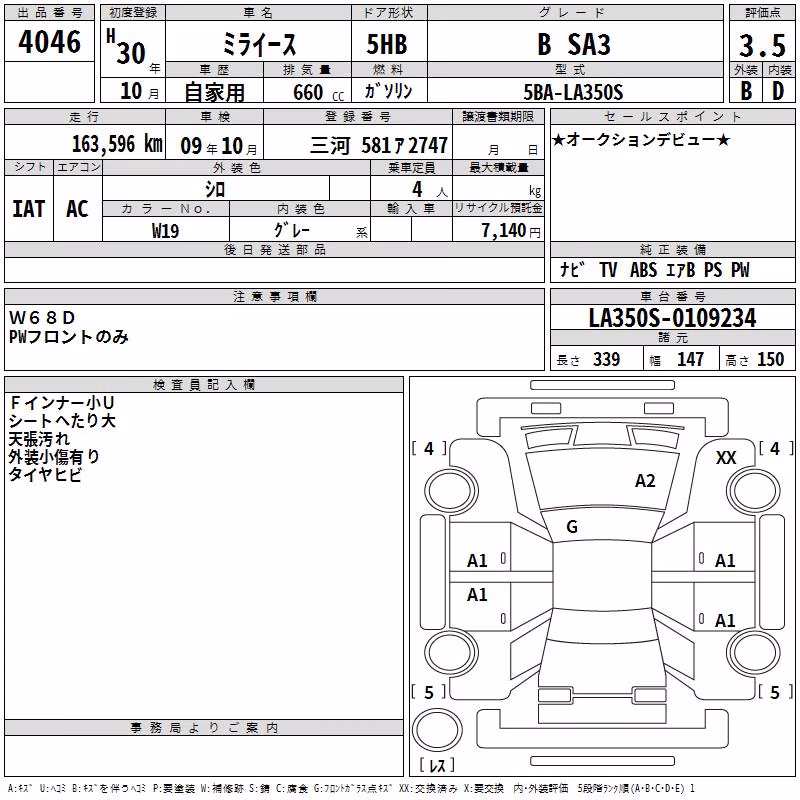 DAIHATSU MIRA E:S