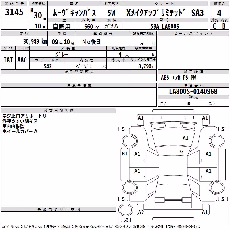 DAIHATSU MOVE CANBUS