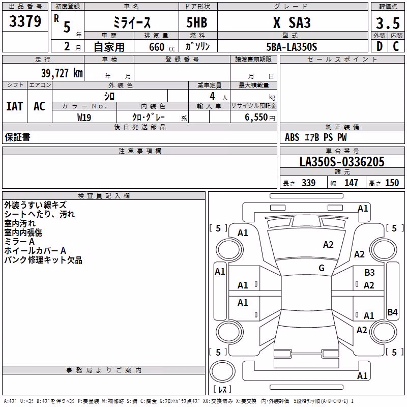 DAIHATSU MIRA E:S