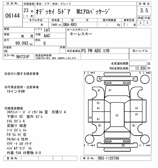 HONDA ODYSSEY
