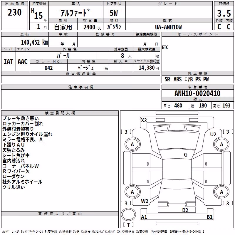 TOYOTA ALPHARD