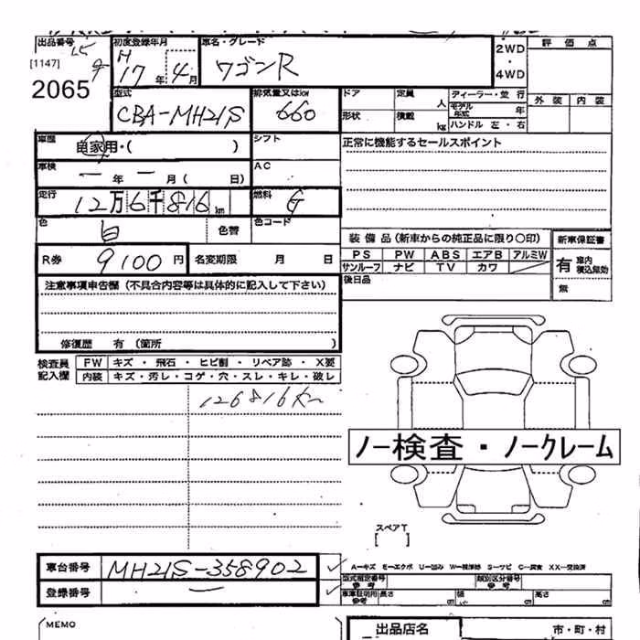SUZUKI WAGON R