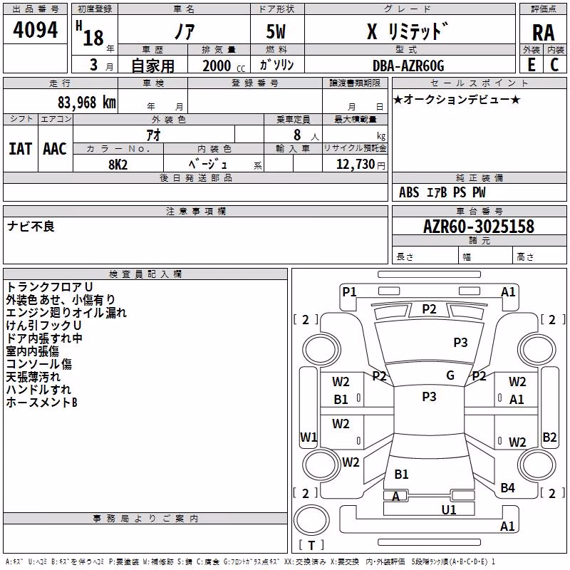 TOYOTA NOAH