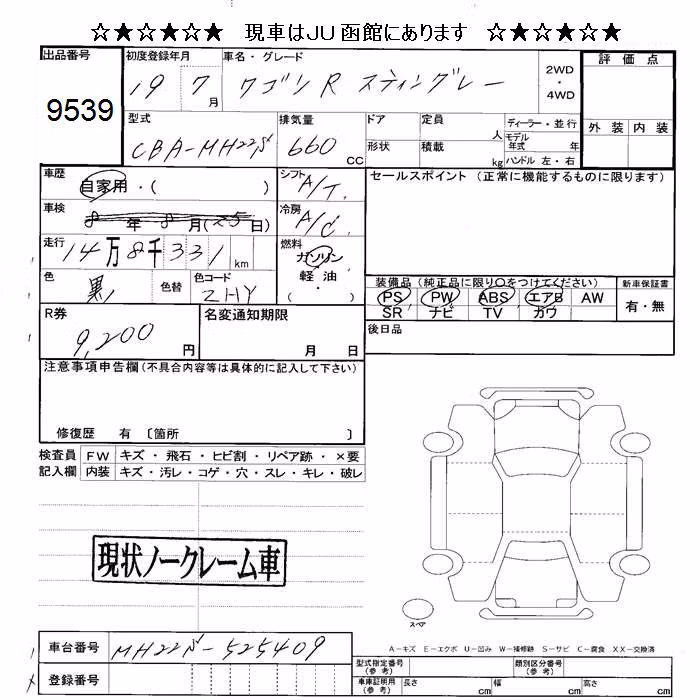 SUZUKI WAGON R