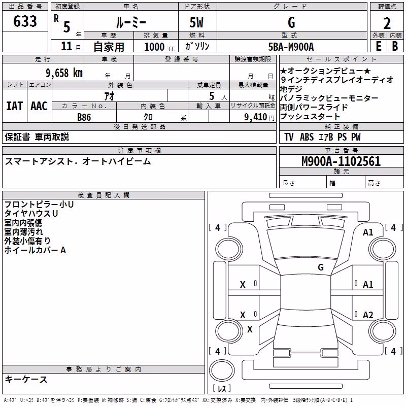 TOYOTA ROOMY
