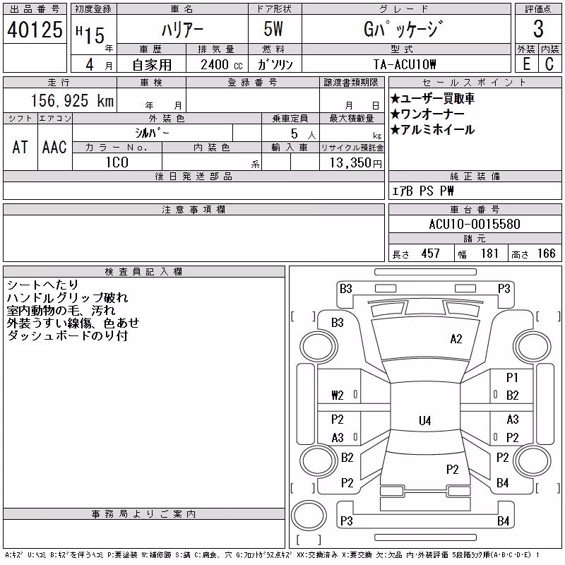 TOYOTA HARRIER