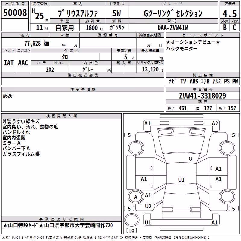 TOYOTA PRIUS ALPHA