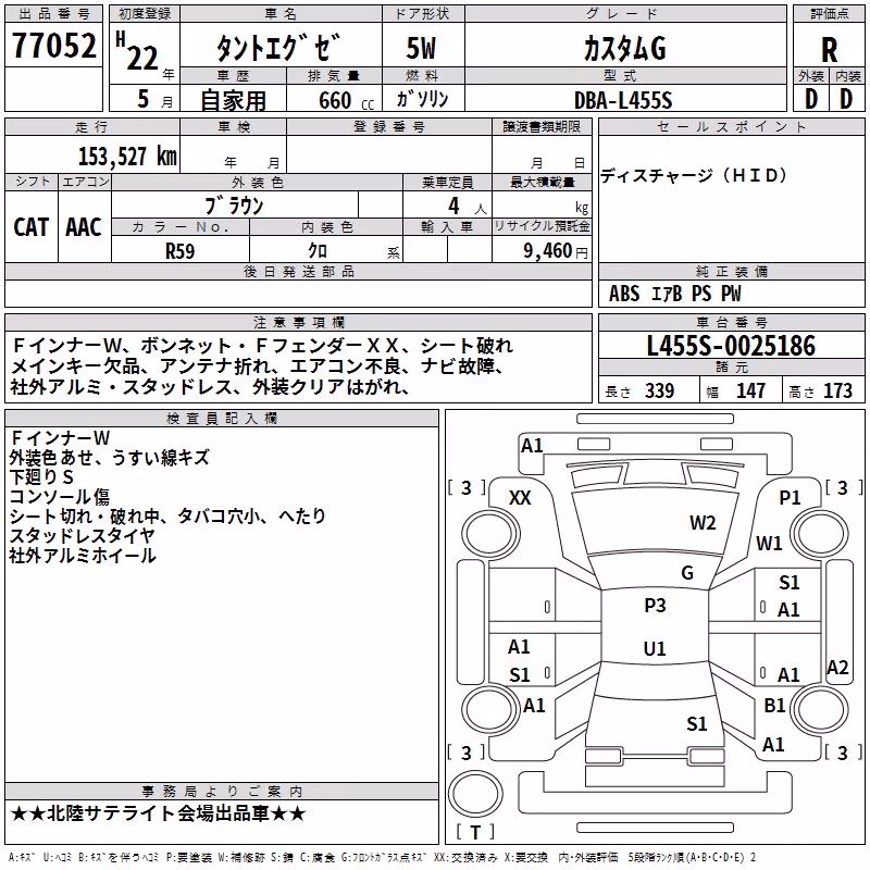 DAIHATSU TANTO EXE