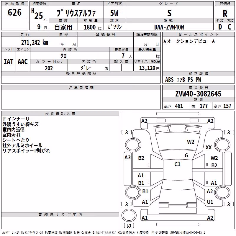 TOYOTA PRIUS ALPHA