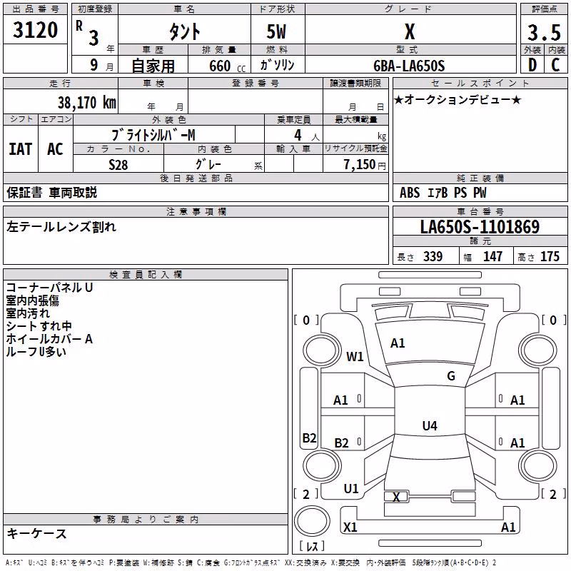 DAIHATSU TANTO