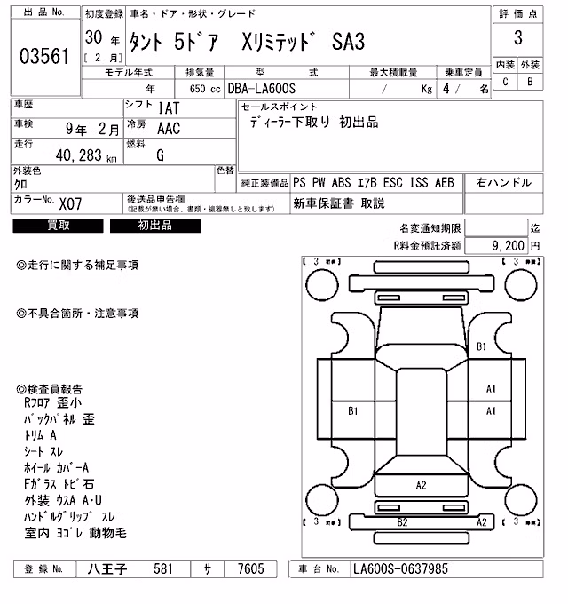 DAIHATSU TANTO
