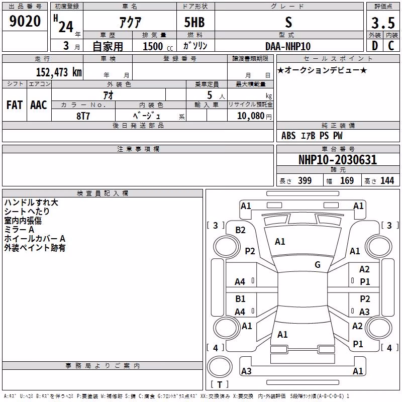 TOYOTA AQUA