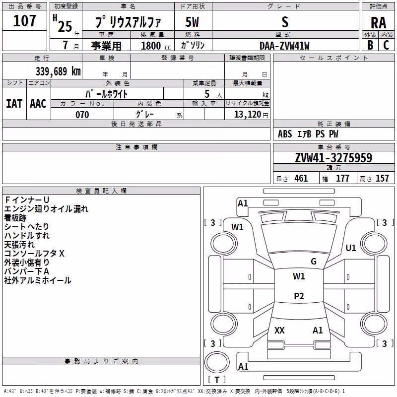 TOYOTA PRIUS ALPHA
