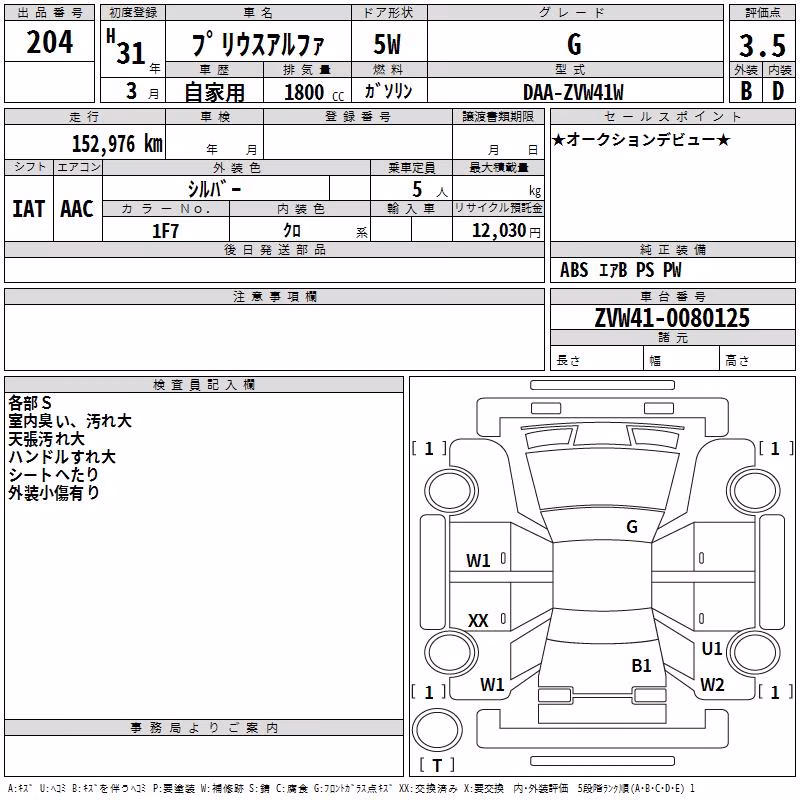 TOYOTA PRIUS ALPHA