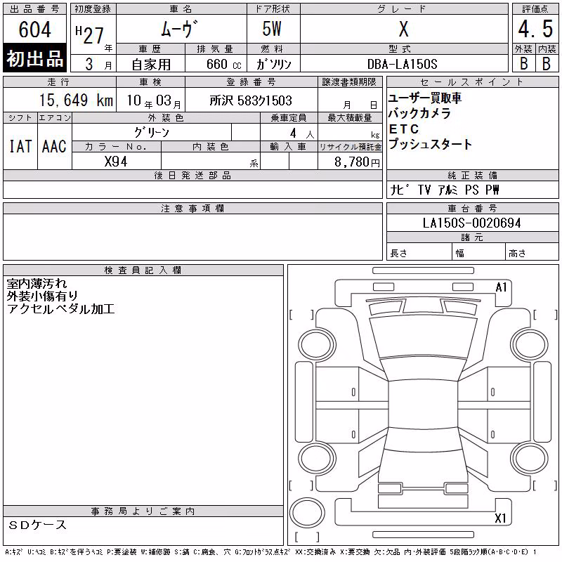 DAIHATSU MOVE