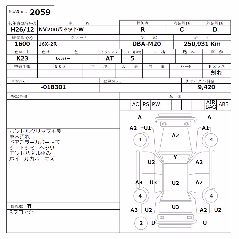 NISSAN NV200