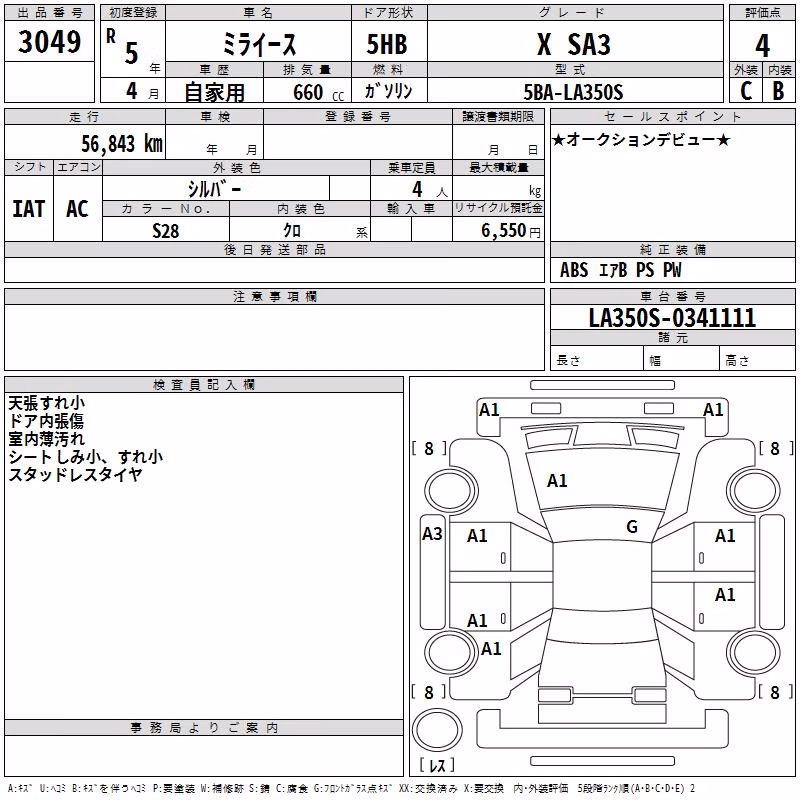 DAIHATSU MIRA E:S