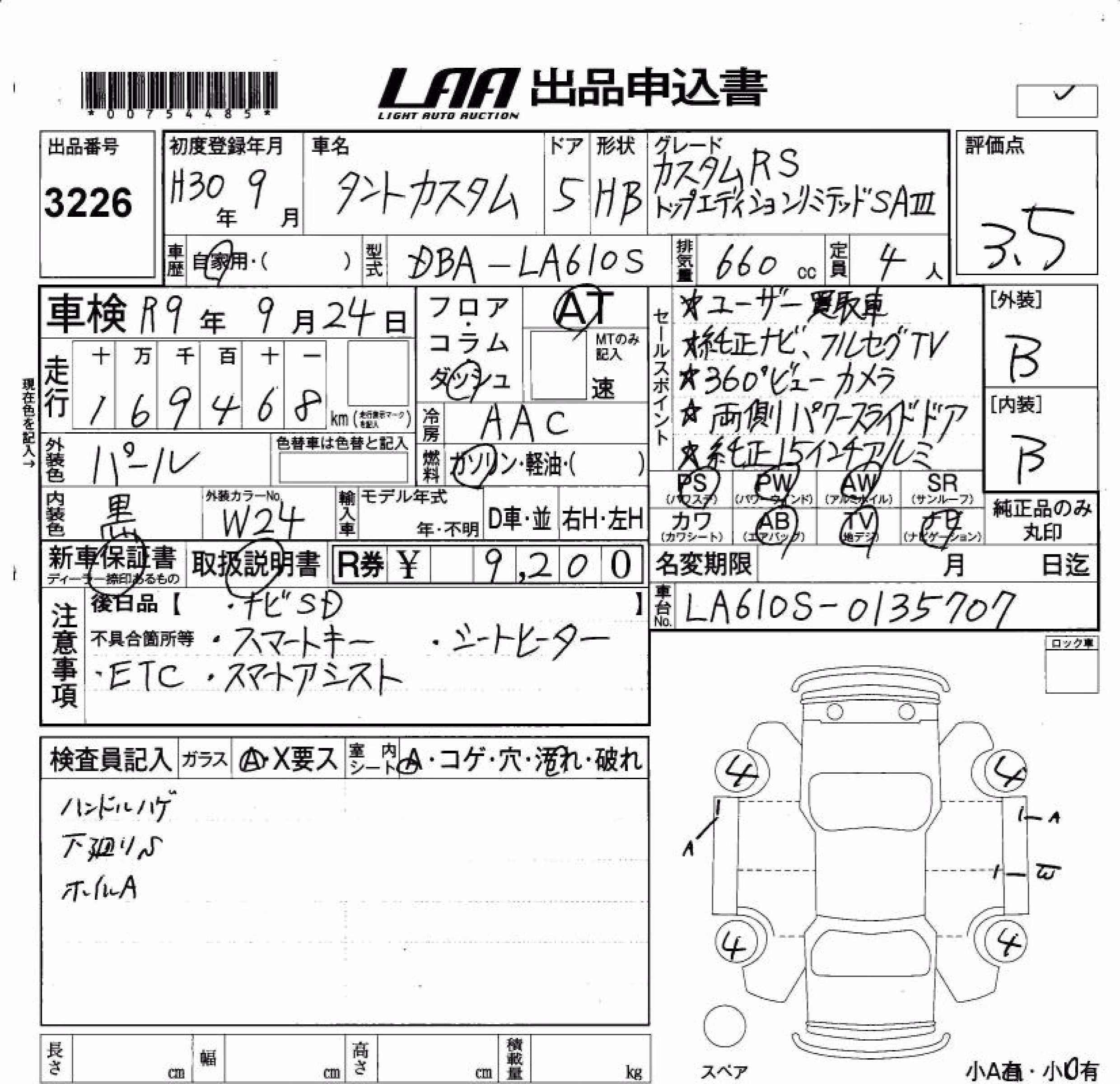 DAIHATSU TANTO