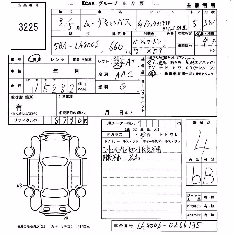 DAIHATSU MOVE CANBUS