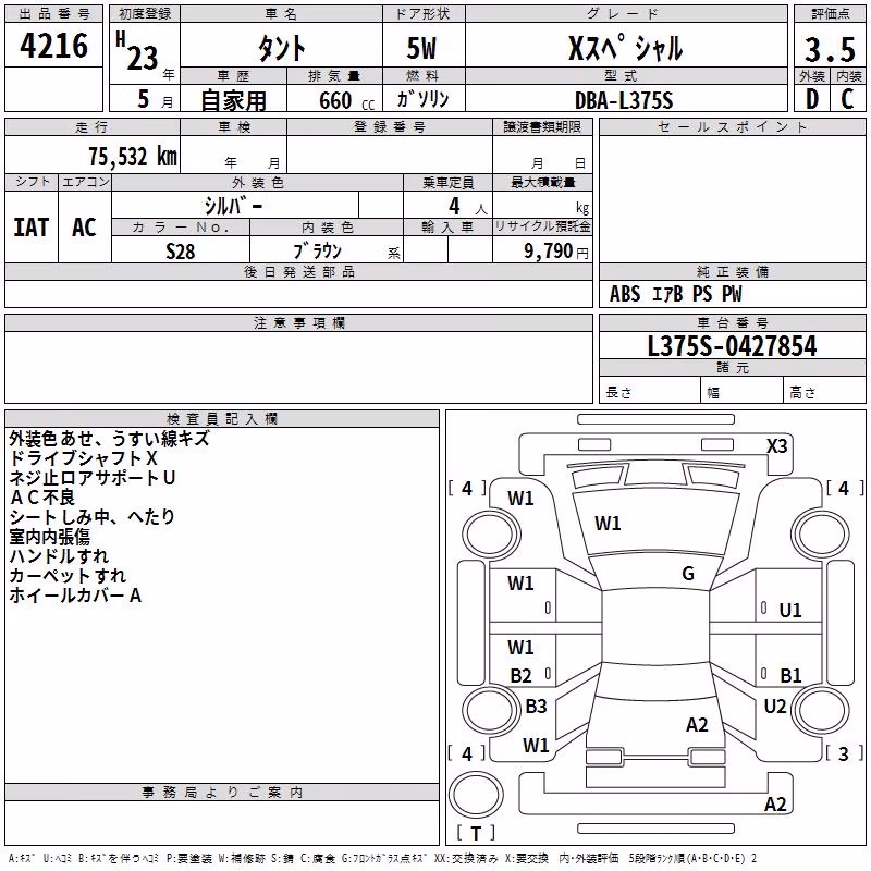 DAIHATSU TANTO
