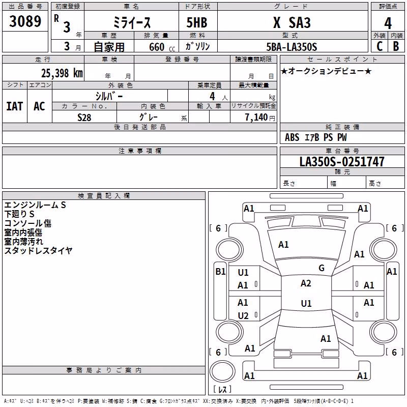 DAIHATSU MIRA E:S