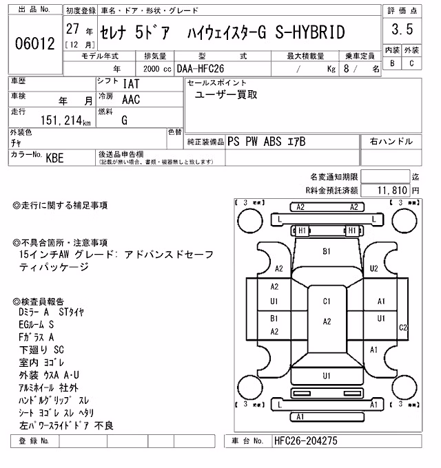 NISSAN SERENA