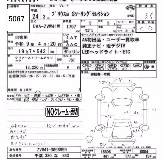 TOYOTA PRIUS ALPHA