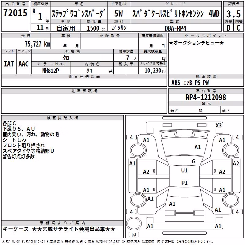 HONDA STEPWGN