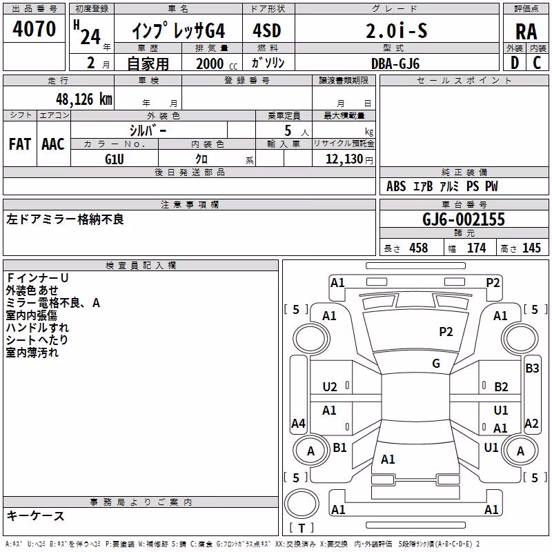 SUBARU IMPREZA