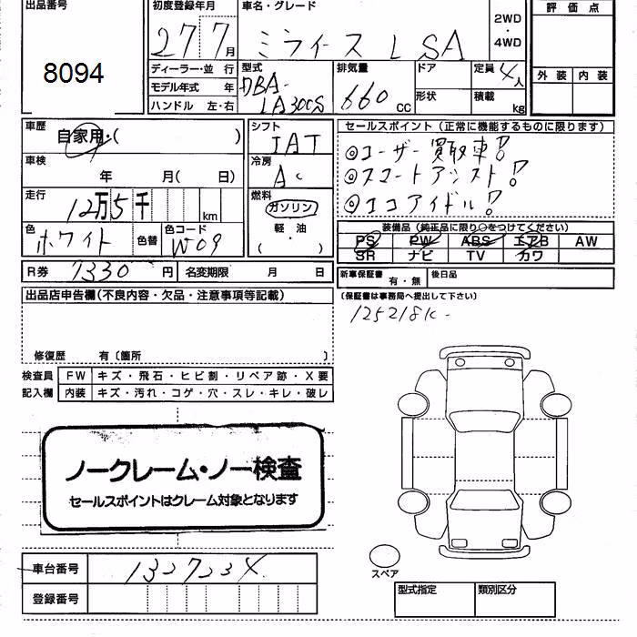 DAIHATSU MIRA E:S