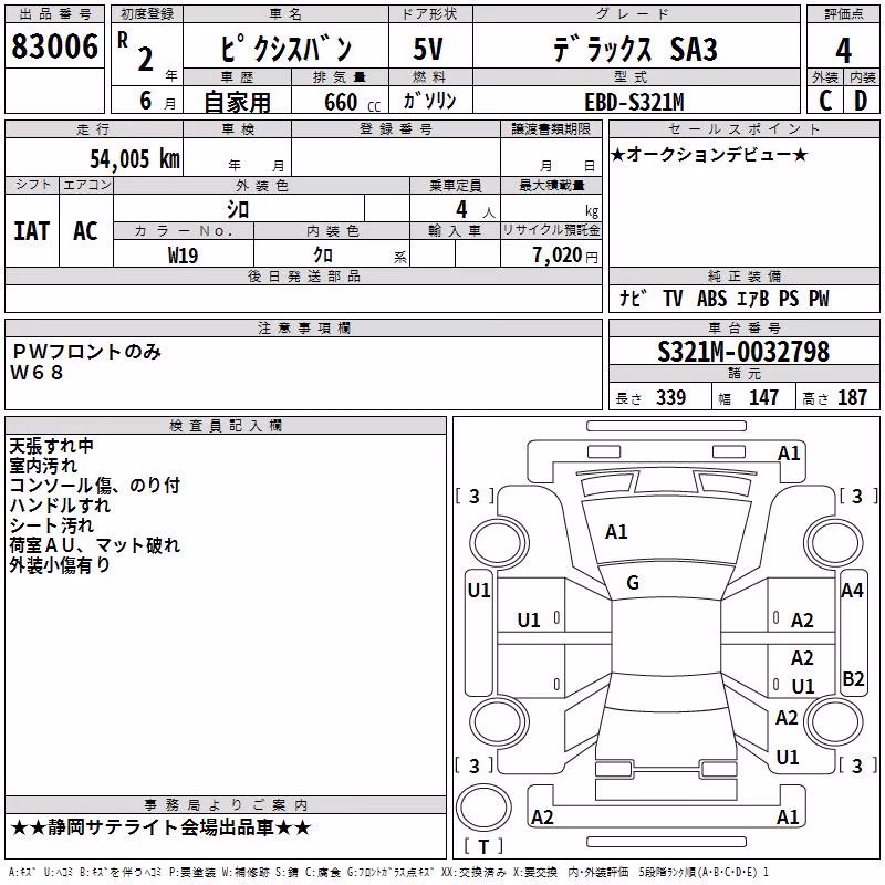 TOYOTA PIXIS VAN