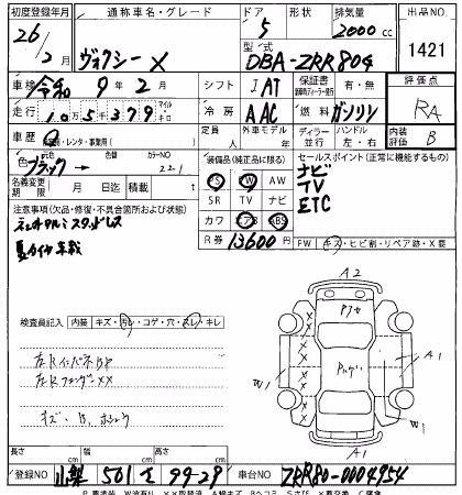 TOYOTA VOXY