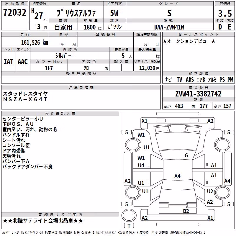TOYOTA PRIUS ALPHA